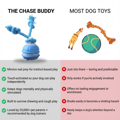 The Chase Buddy – Keep Your Dog Calm, Engaged & Satisfied (Even When You’re Busy)